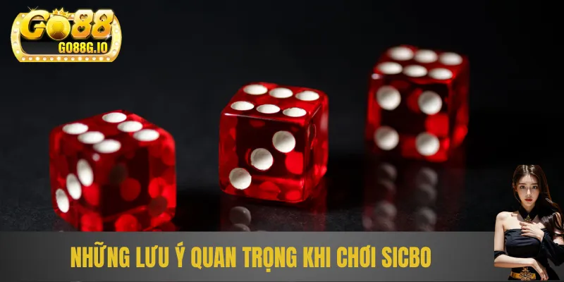 Một số lưu ý cược thủ cần nhớ khi chơi